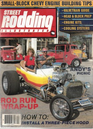 STREET RODDING ILLUSTRATED 1984 WINTER - VALVETRAIN, ENGINE KITS,HEADS & BLOCKS